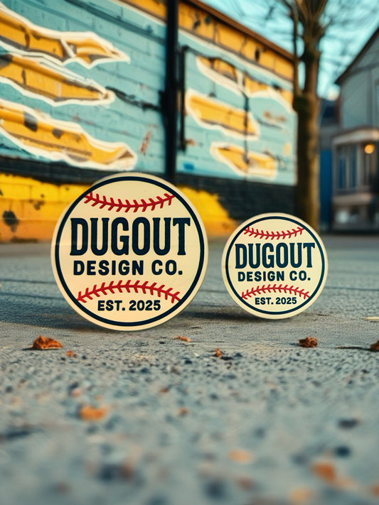Dugout Design Co. Sticker