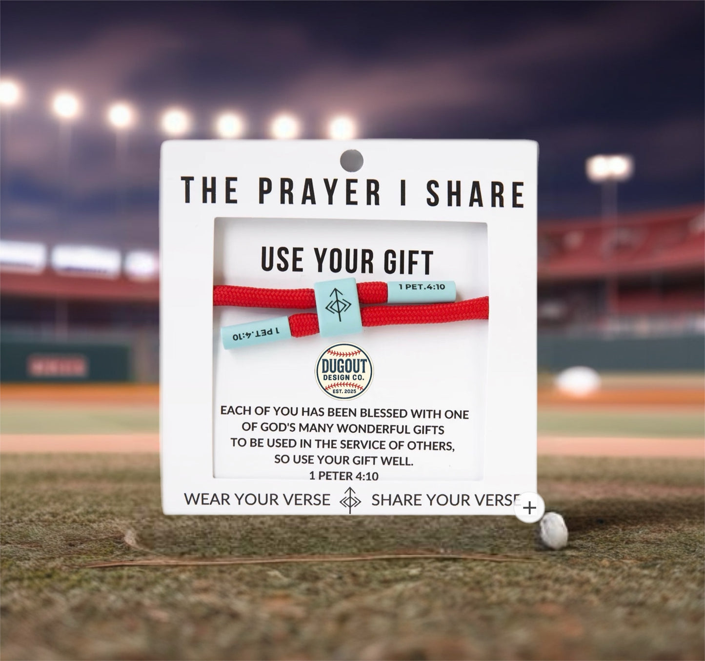 Dugout Design Co. x The Prayer I Share Collaboration Bracelet